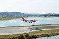 EasyJet aircraft landing