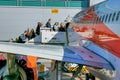 Easyjet boarding at Luton Royalty Free Stock Photo