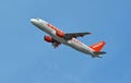 Easyjet easy jet aircraft Royalty Free Stock Photo