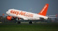 Easyjet takes off Royalty Free Stock Photo