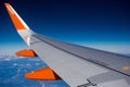 Easyjet wing Royalty Free Stock Photo