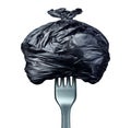 Eating Garbage Food Symbol