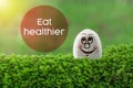 Eat healthier Royalty Free Stock Photo
