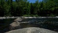 Waterfalls in Quebec Laurentians area