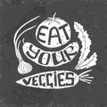 Eat your veggies Royalty Free Stock Photo