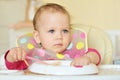 Eating baby Royalty Free Stock Photo