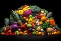 Diet raw healthy apple background organic fruits vegan food vegetables vegetarian fresh