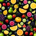 Eating fruit is a great way to stay healthy. Fruit is packed with vitamins, minerals, and fiber Royalty Free Stock Photo