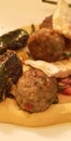 Eating out in Zagreb, Croatia / Lamb koftas