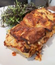 Eating Out In Zagreb, Croatia / Lasagna