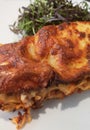 Eating Out In Zagreb, Croatia / Meat Lasagna