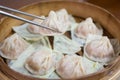 Eating Xiaolongbao