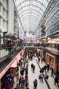 Eaton mall Toronto. Shopping center Royalty Free Stock Photo