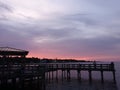 Eau Gallie Pier Royalty Free Stock Photo