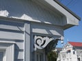 New Zealand: classic Auckland villa home eave detail