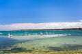 Ebb of sea water in Brittany