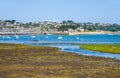 Ebb of tide water in Brittany Royalty Free Stock Photo