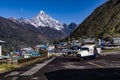 EBC Trekking Himalaya Lukla airport Royalty Free Stock Photo