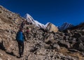 EBC Trekking Himalaya Royalty Free Stock Photo