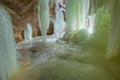 Eben Ice Cave Royalty Free Stock Photo