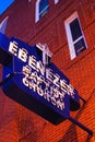 The Ebenezer Baptist Church, in Atlanta Royalty Free Stock Photo