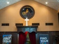 Ebenezer Baptish church in Atlanta is a quiet haven Royalty Free Stock Photo