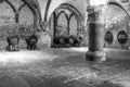 old vinery and press house in Eberbach. The Abbey is a former Cistercian monastery near Eltville am Rhein in the Rheingau,