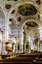 Ebersmunster Abbey Cathedral majestic interior