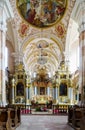 Ebersmunster Abbey Cathedral majestic interior