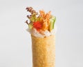 Ebi Tempura (Shrimp) Hand Roll Temaki