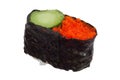 Ebiko Gunkan sushi Royalty Free Stock Photo