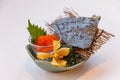 Ebiko Shrimp Egg Served with Seaweed