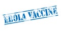 Ebola vaccine blue stamp