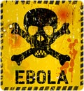 Ebola virus alert