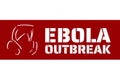 Ebola virus outbreak concept. Template for background, banner, poster with text inscription. Vector EPS10 illustration. Royalty Free Stock Photo