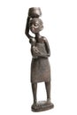 Ebony African Sculptures Royalty Free Stock Photo