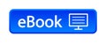 Ebook button Royalty Free Stock Photo