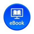 Ebook button Royalty Free Stock Photo