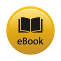 Ebook button Royalty Free Stock Photo