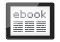 Ebook reader Royalty Free Stock Photo