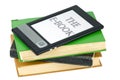 Ebook reader and traditional paper books