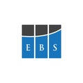 EBS letter logo design on WHITE background. EBS creative initials letter logo concept. EBS letter design.EBS letter logo design on