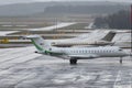 EC-LTF Gestair Bombardier Global 6000 jet in Zurich in Switzerland