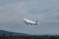 EC-MKO Vueling Airbus A320-232 jet in Zurich in Switzerland Royalty Free Stock Photo