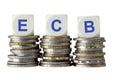 ECB - European Central Bank Royalty Free Stock Photo