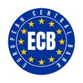 ECB European central bank symbol