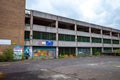 Eccles Manchester decaying urban area behind shopping precinct Royalty Free Stock Photo