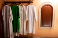 Ecclesiastic clothes Zadar church Croatia Royalty Free Stock Photo