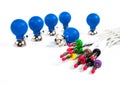 ECG Electrodes And Cable Royalty Free Stock Photo