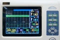 ECG monitor Royalty Free Stock Photo